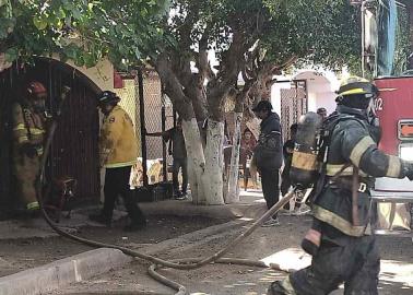 Le prende fuego a su propia casa en la Matías Méndez