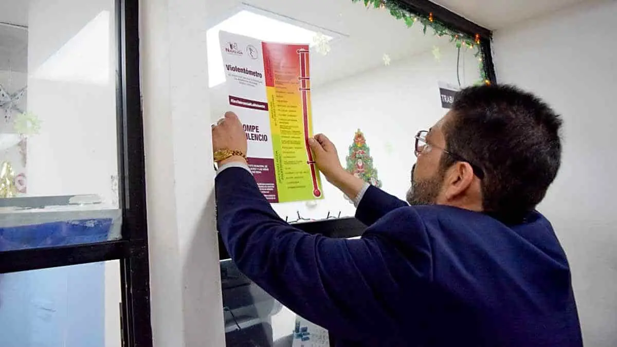 Buscan reducir agresiones de género con violentómetro