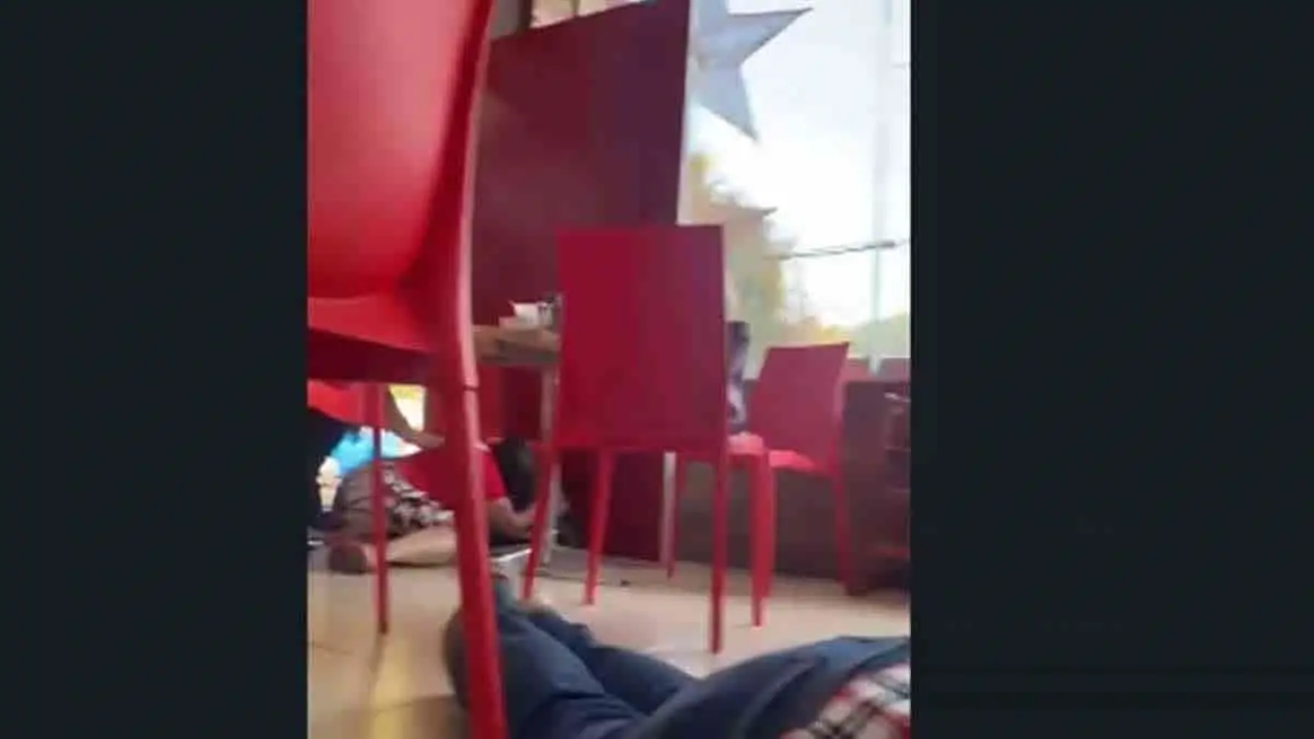 VIDEO. Pánico en taquería de Morelia al desatarse balacera