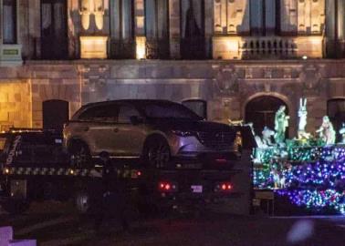 Abandonan 10 cuerpos frente a Palacio Municipal de Zacatecas