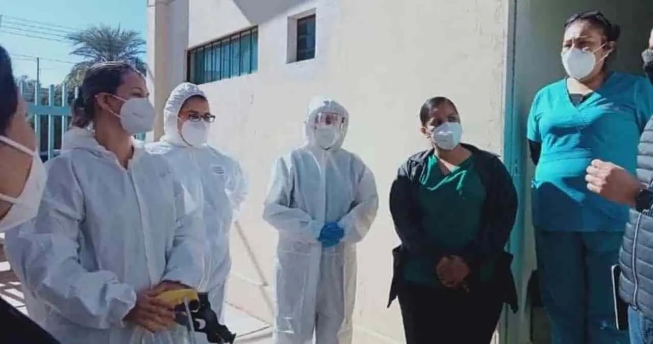 Trabajadores de la salud piden trato digno
