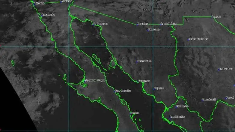 Entrará indirectamente a Sonora el frente frio 22
