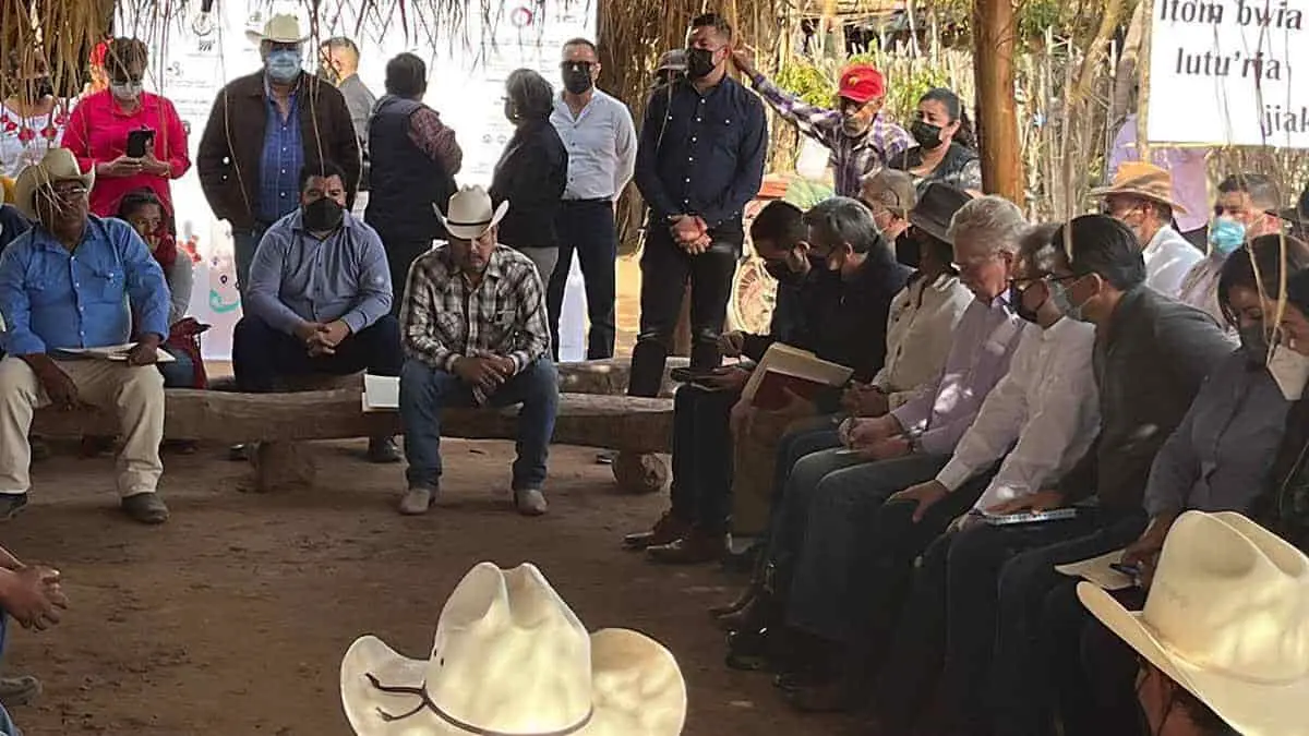 Yaquis esperan abandonar el bloqueo en Vícam
