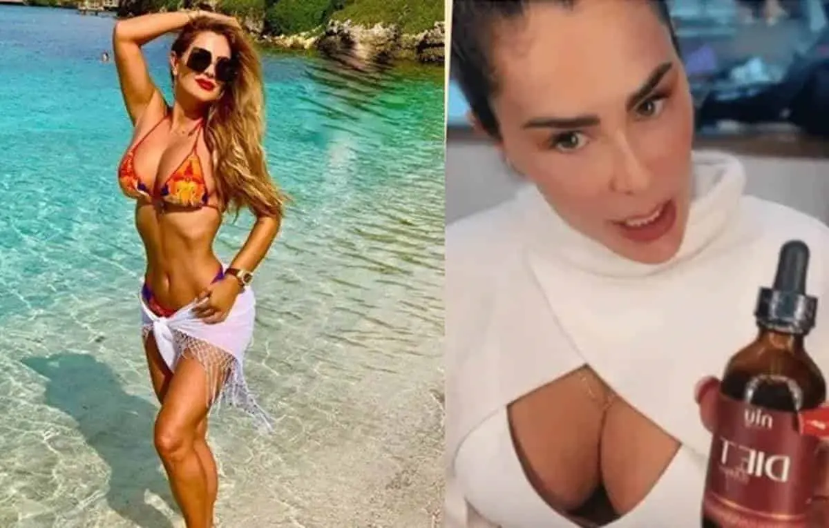 Critican a Ninel Conde por recomendar gotas para adelgazar