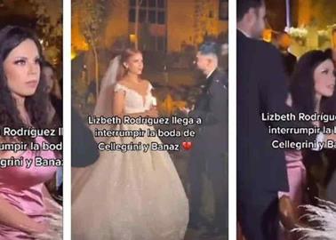 VIDEO: Lizbeth Rodríguez trata de impedir boda y la echan VIDEO: Lizbeth Rodríguez trata de impedir boda y la echan