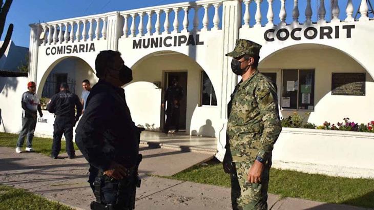 Marinos y municipales realizan barridos de vigilancia en Cajeme