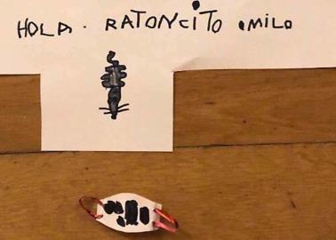 Niño infectado de Covid hace mascarilla al ratón de los dientes