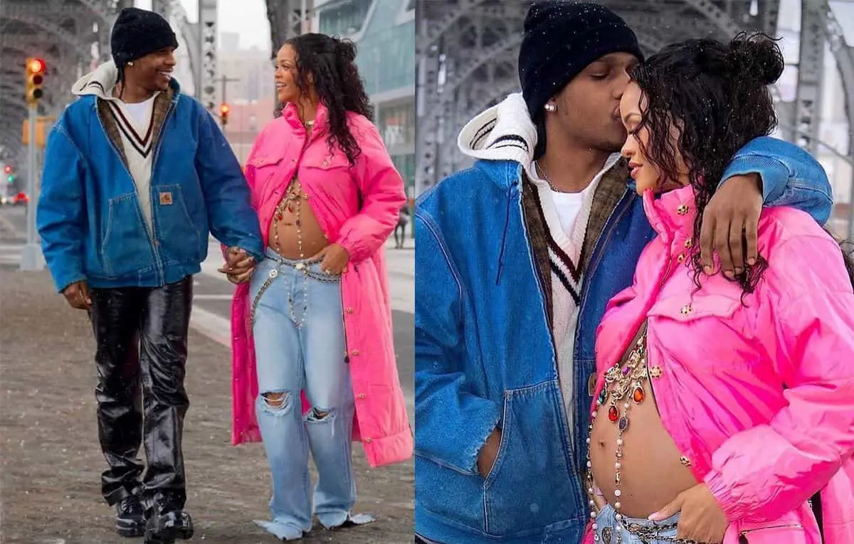 Rihanna espera su primer hijo junto a ASAP Rocky
