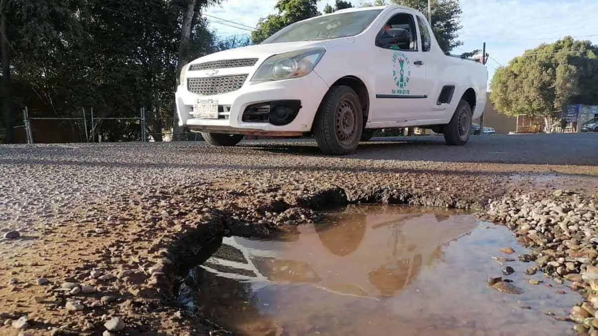 El 40% de las calles de Obregón están en mal estado