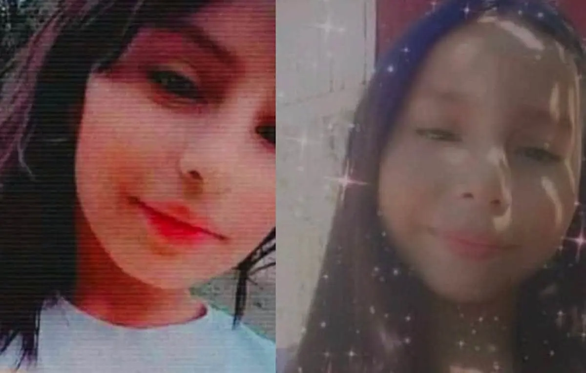 Padre busca desesperadamente a sus dos hijas de 11 y 13 años