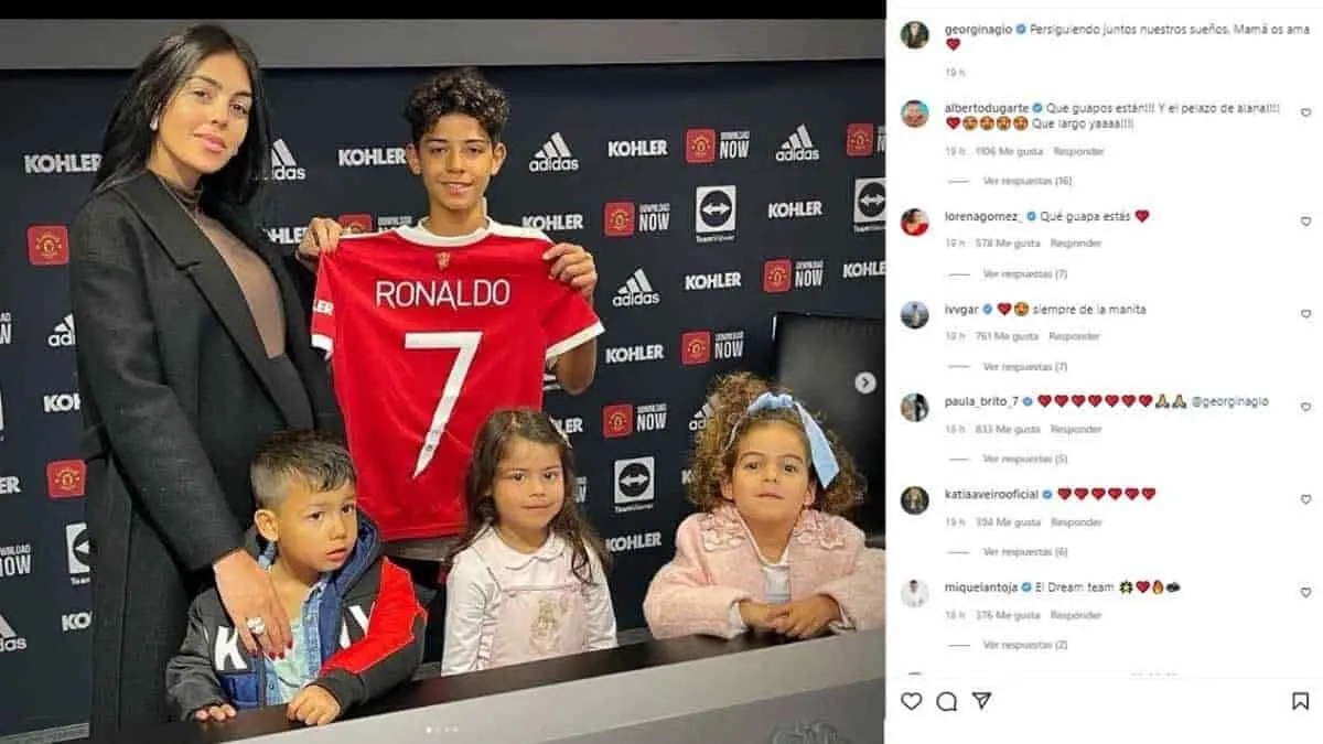 Manchester United ficha a Cristiano Ronaldo Jr.