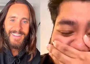 Jared Leto sorprende a un fan mexicano con una videollamada