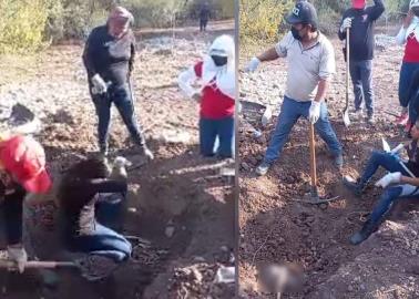 Rastreadoras de Ciudad Obregón hallan fosas clandestinas