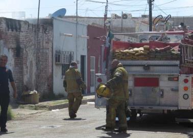 Arde vivienda en el callejón Guatemala