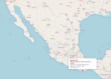 Terremoto en Oaxaca; se siente en la Ciudad de México