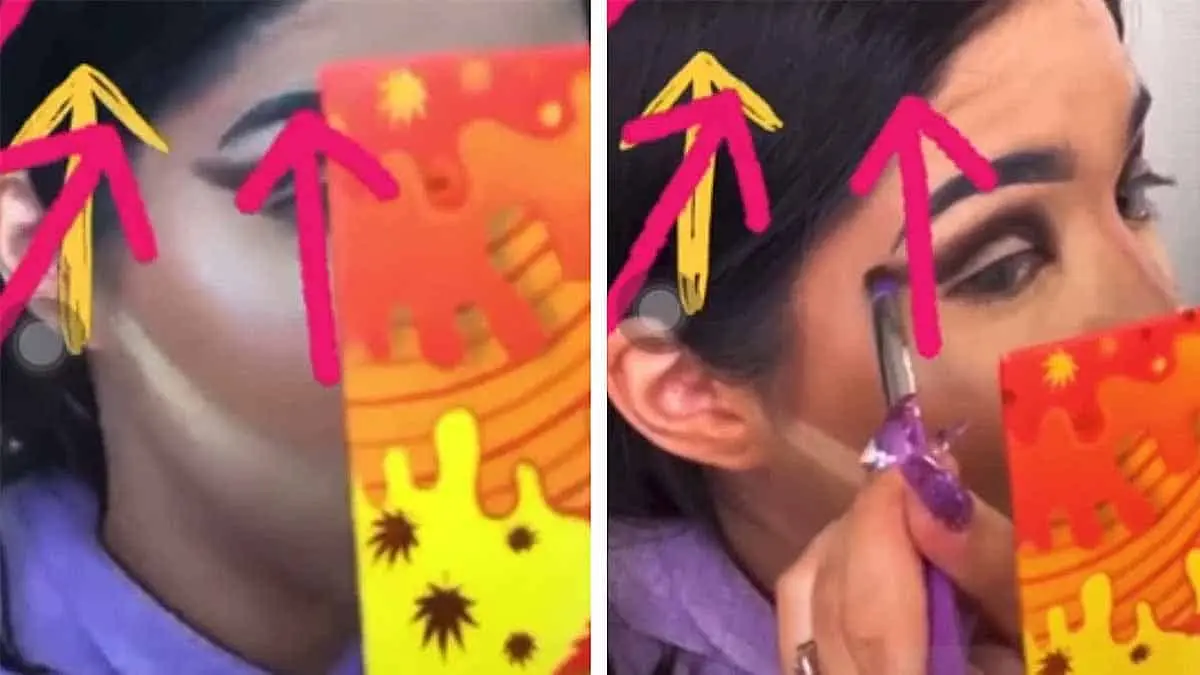 VIDEO: Piojo le arruina tutorial de maquillaje a influencer