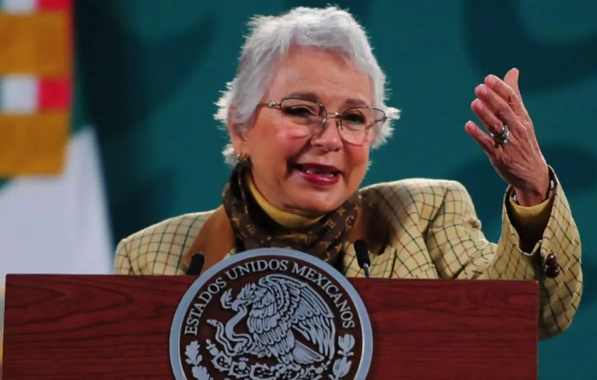No apoyará Mexico a Ucrania con armas, responde Olga Sánchez