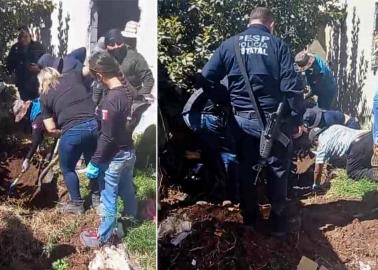 Rastreadoras encuentran osamenta en Urbi Villa