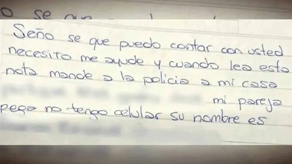 Víctima de secuestro pide ayuda a través de su hijo