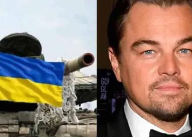 DiCaprio dona 10 millones de dólares a Ejército ucraniano