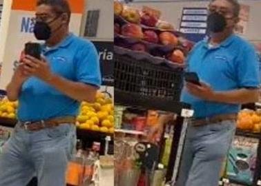 VIDEO: Exhiben a un acosador de mujeres en supermercado