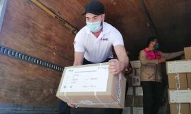 Llega material electoral