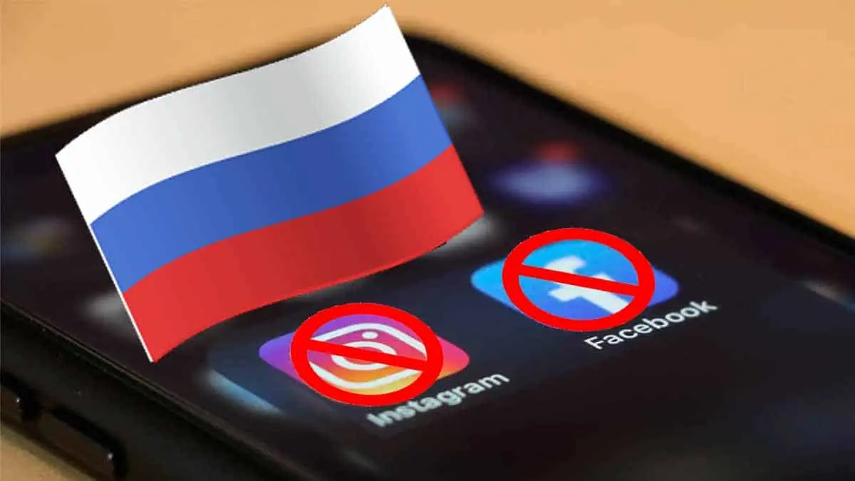 Prohíben Facebook e Instagram en Rusia