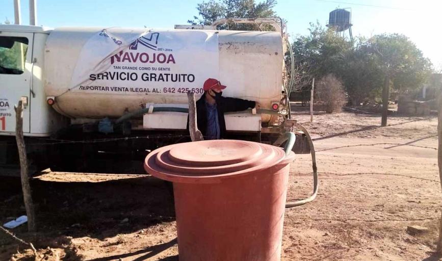 También a Navojoa llegó el futuro, sin agua