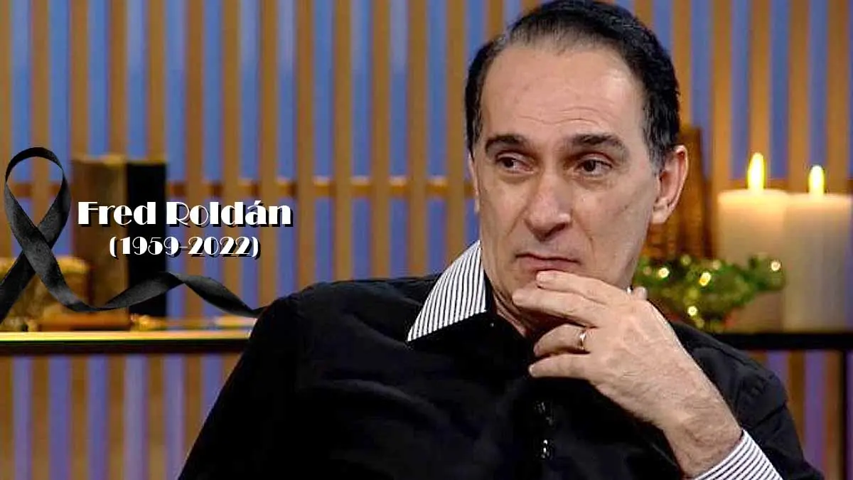 Luto en el espectáculo: muere de cáncer el actor Fred Roldán