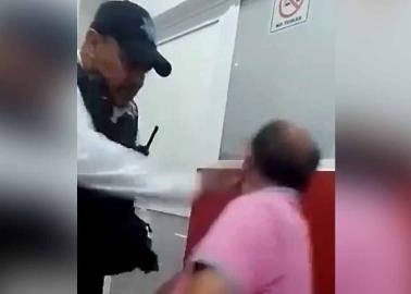 VIDEO: Policía cachetea a detenido y éste se la regresa