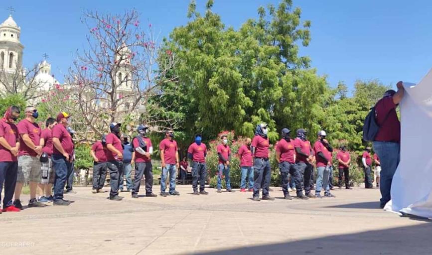 Bomberos de Hermosillo están bajo protesta