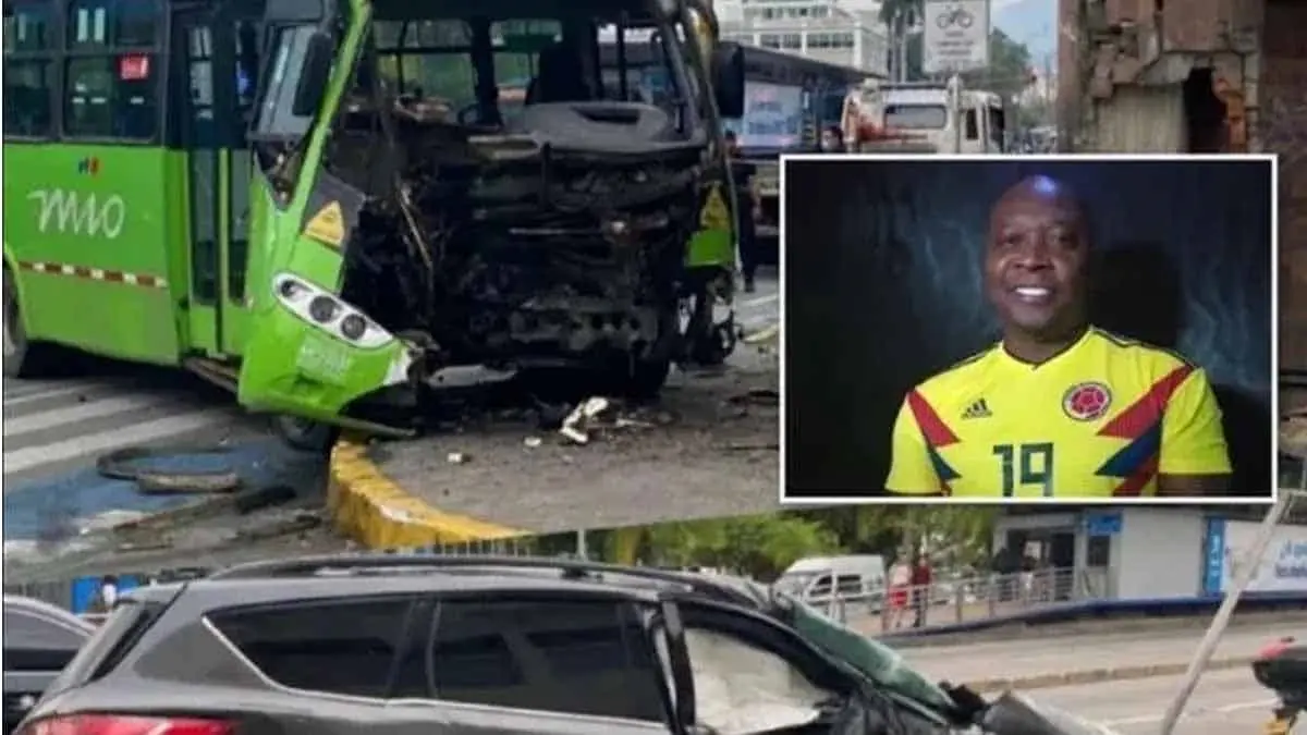 Entre la vida y la muerte exfutbolista colombiano tras accidente