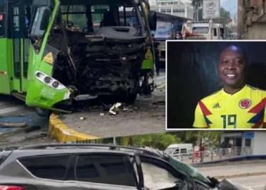 Entre la vida y la muerte exfutbolista colombiano tras accidente