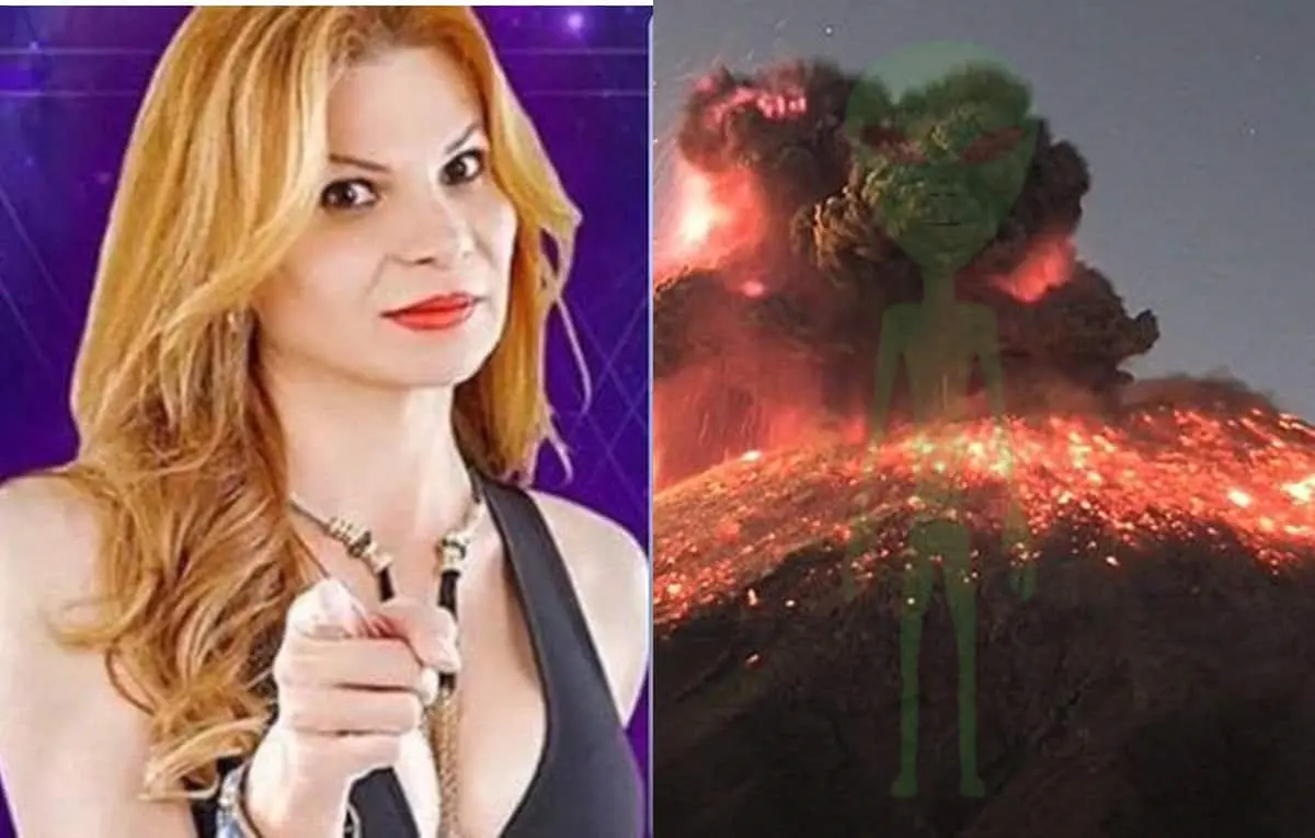 Los marcianos se encuentran en el Popocatépetl: Mhoni Vidente