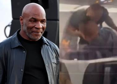 VIDEO. Mike Tyson golpea a hombre dentro de un avión 