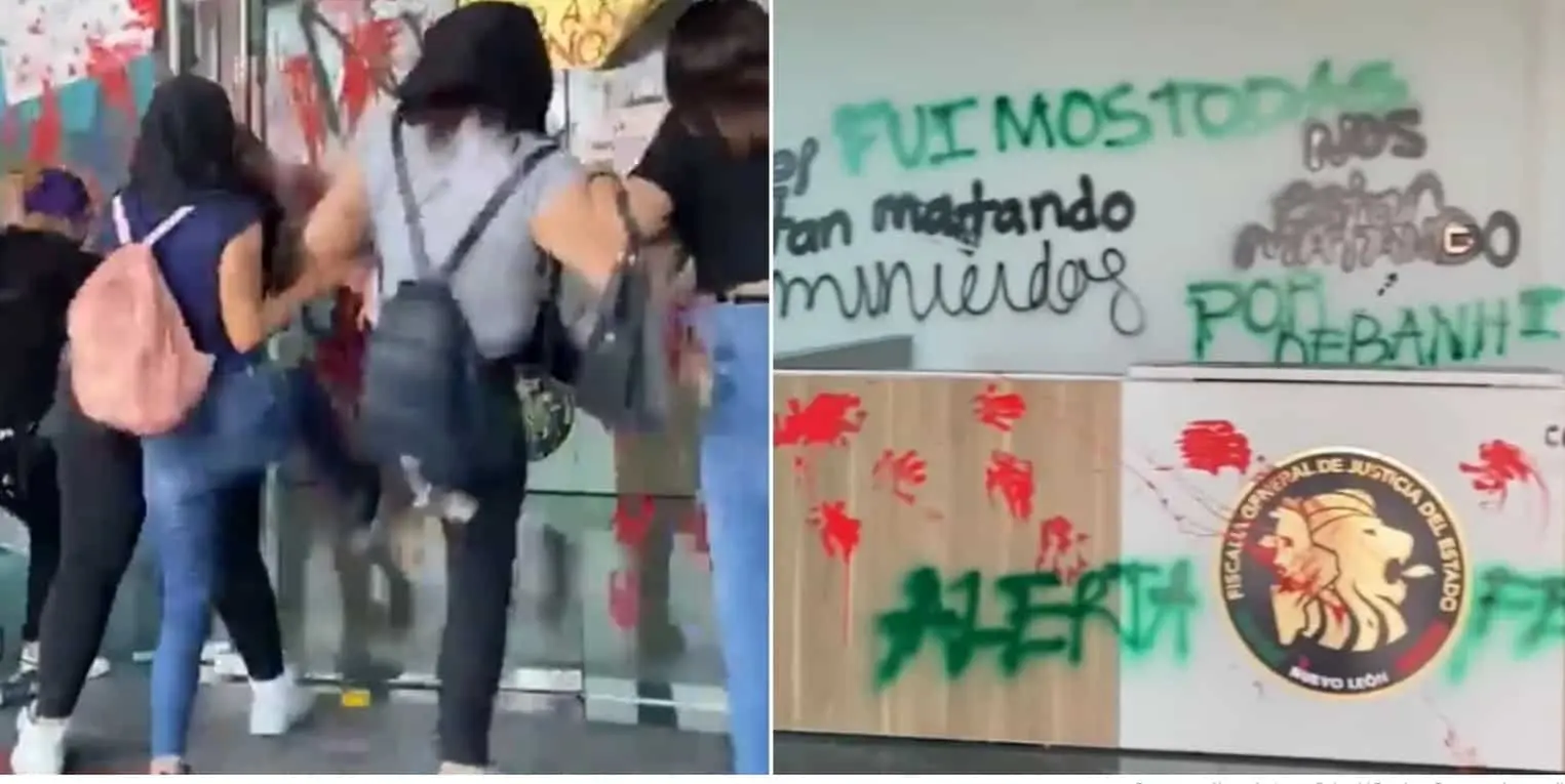 “Nuevo León es feminicida”, marchan en Monterrey por caso Debanhi