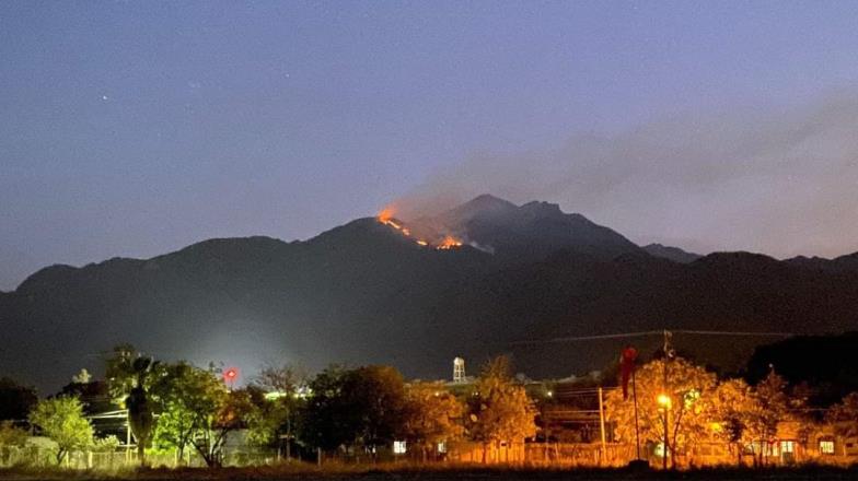 Casi sofocado el incendio en Álamos