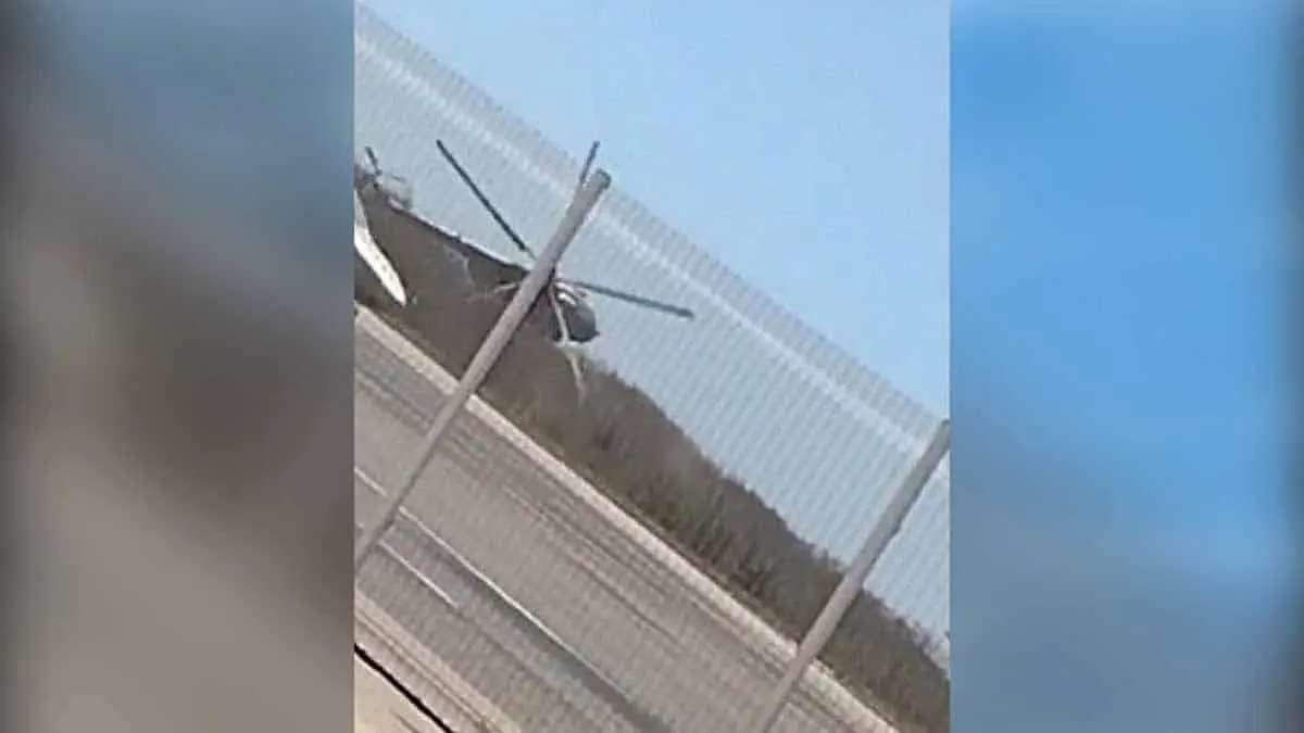VIDEO: Helicóptero de la Marina se desploma en aeropuerto
