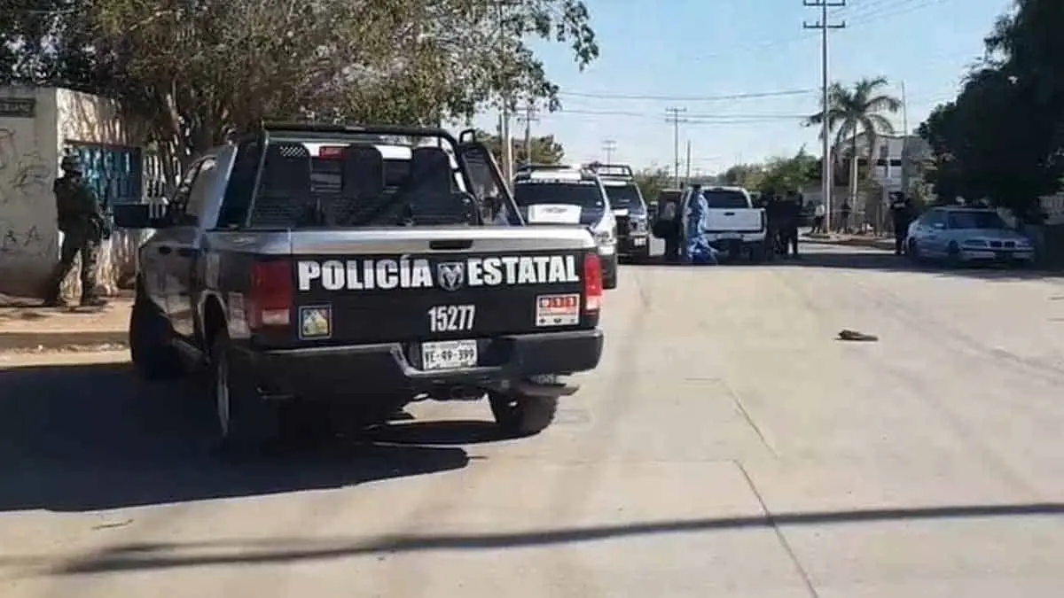 Se registra asesinato en la Luis Echeverría