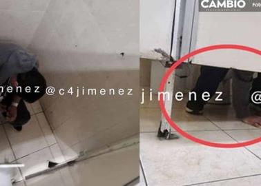 Hallan a anestesiólogo del IMSS drogándose en los baños