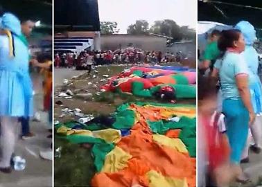 VIDEO: Tiroteo en unidad militar durante fiesta del Día del Niño