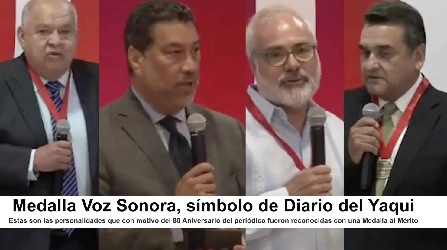 Medalla Voz Sonora, símbolo de Diario del Yaqui
