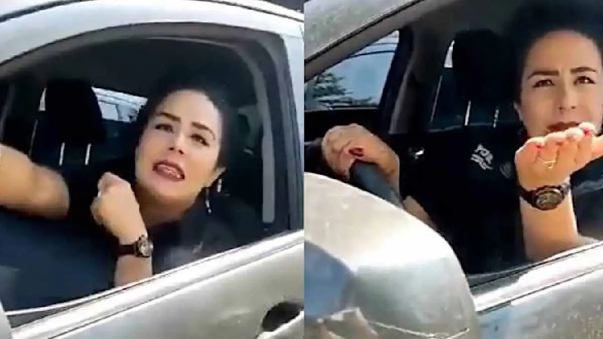 VIDEO. Surge una nueva "lady", al negarse a pagar tras choque