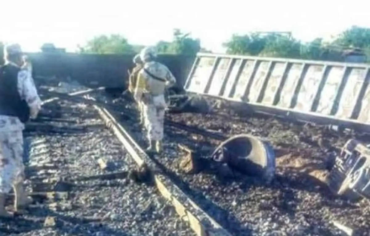 Descarrila tren cerca de Loma de Bácum