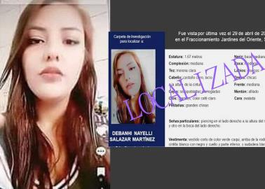 Encuentran con vida a Debanhi Nayeli en San Luis Potosí