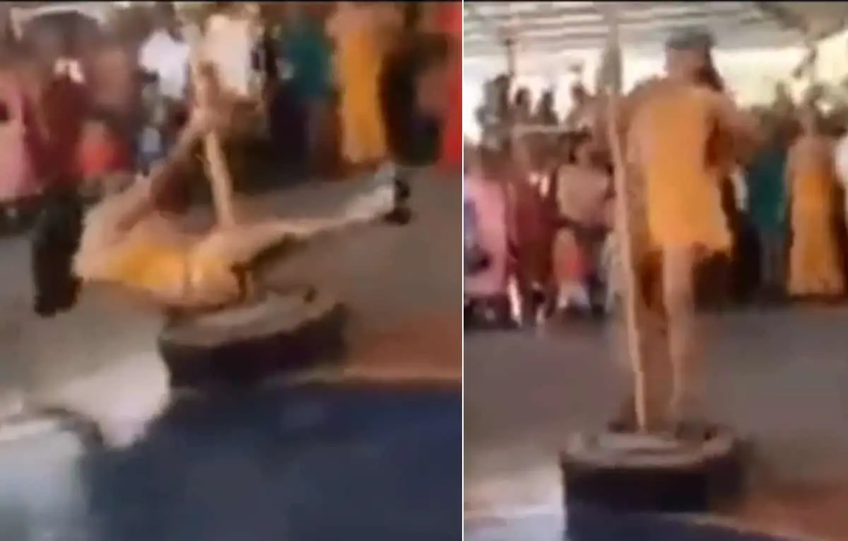 Alcalde festeja del Día de las Madres con concurso de table dance