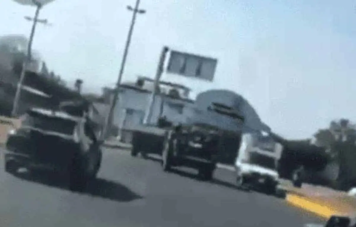 Presuntos sicarios del CJNG siguen y hacen huir a militares