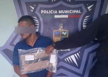 Al bote por robo en tienda religiosa