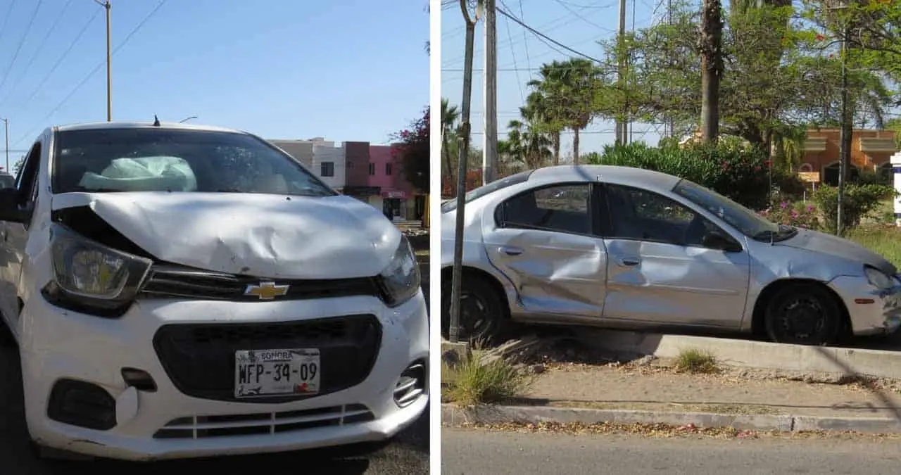 Aparatoso accidente en Casa Blanca