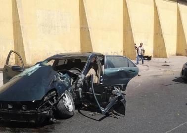 Termina “arrancón” en accidente